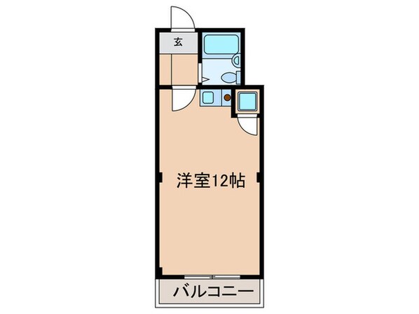 第２アモルフの物件間取画像